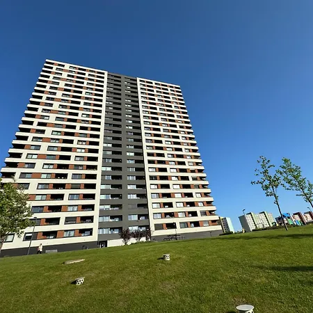 Apartmán Top City View From 23rd Floor - Parking Included